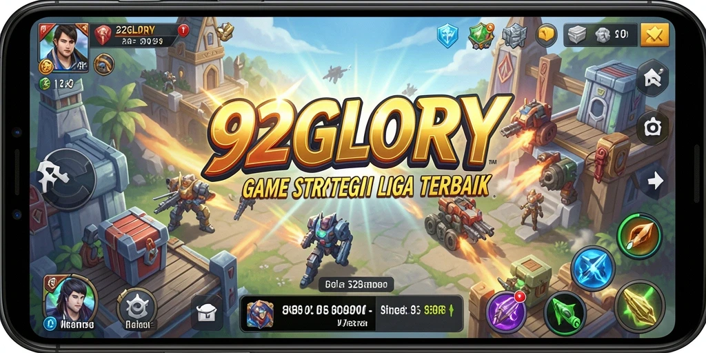 Tampilan gameplay 92GLORY yang seru dan penuh strategi.