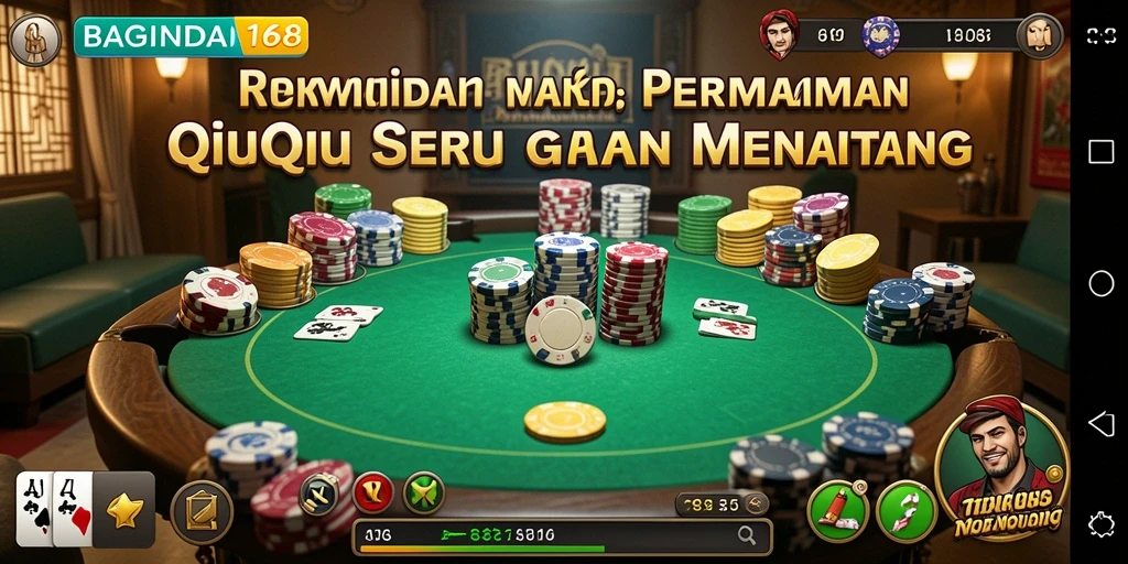 Tampilan gameplay QiuQiu yang menarik dan interaktif.