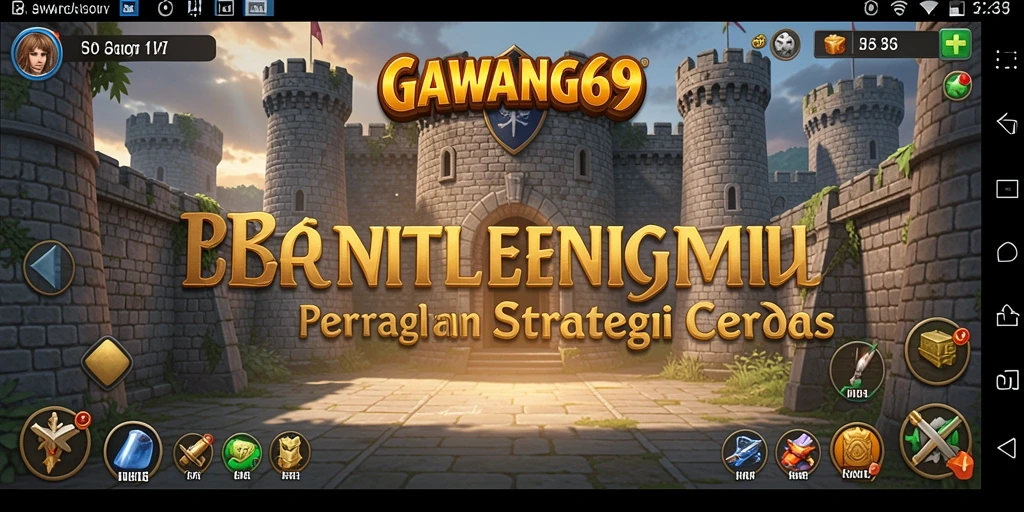 Tampilan gameplay GAWANG69 yang menarik dan mendebarkan dalam Tower Defense.