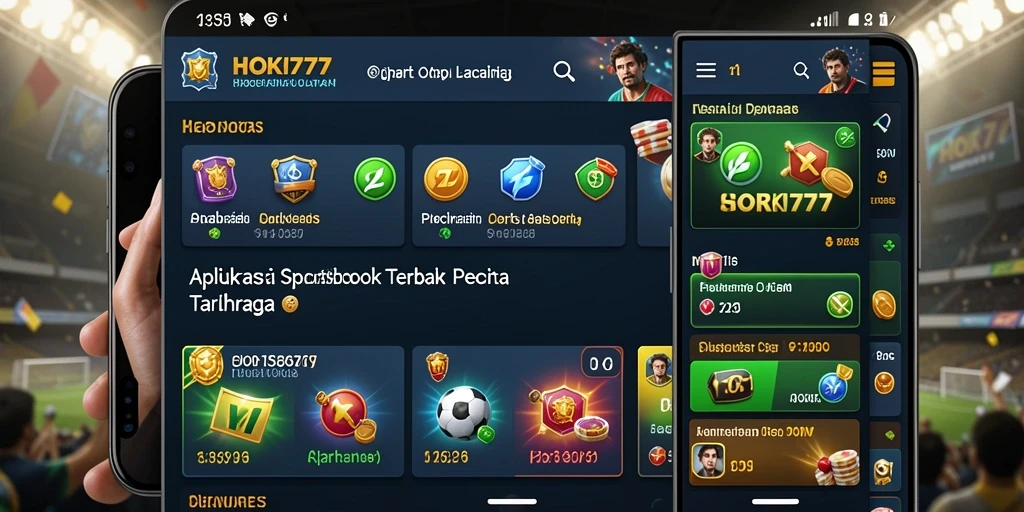 Tampilan antarmuka HOKI777 saat melakukan taruhan olahraga.