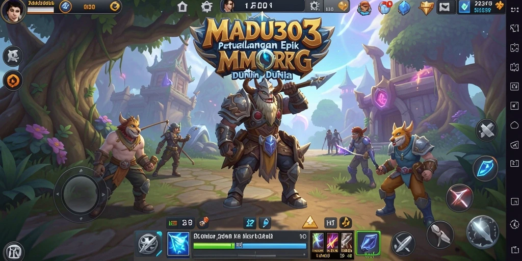 Gameplay MADU303 yang mendebarkan dan penuh aksi.