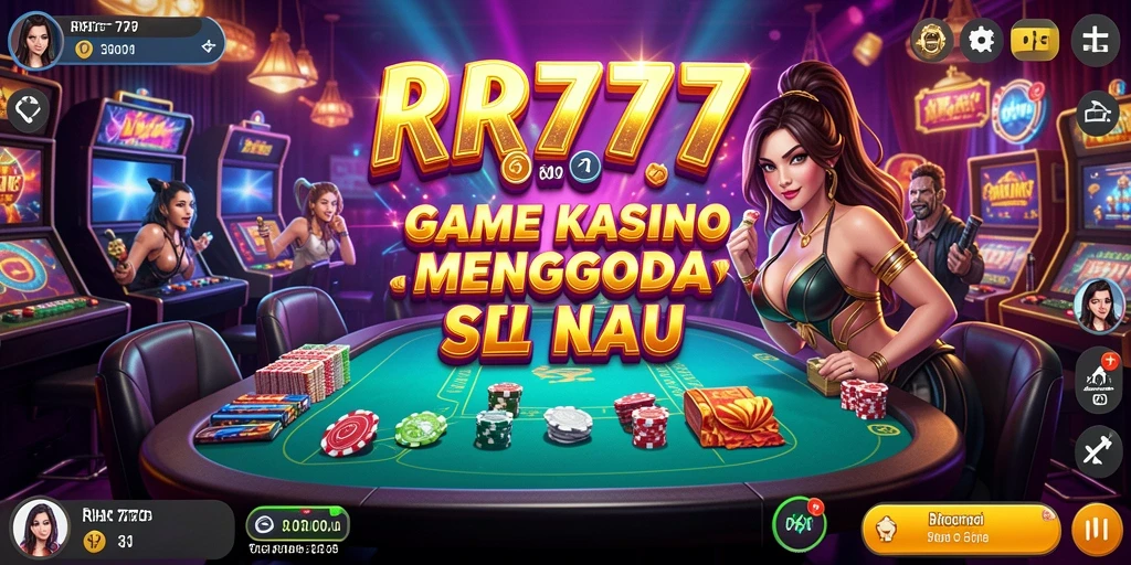 Tampilan gameplay RR777 yang menarik di layar smartphone.